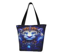 SMAZDFXX Design 8 Borsa a tracolla colorata con motivo a gatto nell'oceano, borsa da donna, singola, grande, per il tempo libero, da 13 pollici