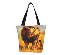 SMAZDFXX Design 9 Borsa a tracolla con motivo a lupo, in oro nero e fuoco, da donna, per il tempo libero, grande, da 13 pollici