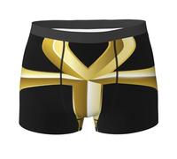 SMAZDFXX Intimo da Uomo con geroglifici Dorati degli antichi dei egizi - Boxer Elastici per Ragazzi
