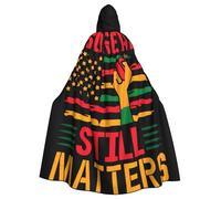 SMAZDFXX Mantello con cappuccio da veterano della seconda guerra mondiale, per donne, uomini e adulti, a lunghezza intera, per costumi cosplay di Halloween