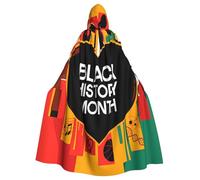 SMAZDFXX Mantello con cappuccio da veterano della seconda guerra mondiale, per donne, uomini e adulti, a lunghezza intera, per costumi cosplay di Halloween