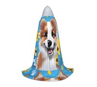 SMAZDFXX Mantello con cappuccio Happy Paws per costume da cosplay, mascherata, carnevale, palcoscenico, festa, Comic Con