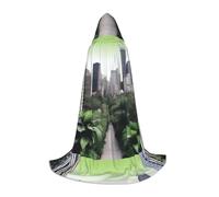 SMAZDFXX Mantello con cappuccio Urban Jungle per costume da cosplay, mascherata, carnevale, palcoscenico, festa, Comic Con