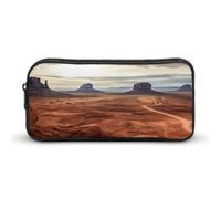 SMAZDFXX Paesaggio della Monument Valley Grande capacità di stoccaggio Borsa portaoggetti Scatola organizer da scrivania