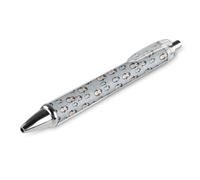 SMAZDFXX Penna a sfera retrattile con grazioso motivo a pinguino e cuore, punta da 0,5 mm, inchiostro nero, scrittura, 1 pezzo.