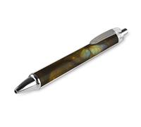 SMAZDFXX Penna a sfera retrattile Mystical Butterfly Tree con punta da 0,5 mm, inchiostro nero, scrittura, 1 pezzo