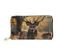 SMAZDFXX Portafoglio porta carte stampato con scritta Festa felice di primavera | Portafoglio porta carte in pelle PU e portafoglio tascabile