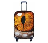 SMAZDFXX Primo piano della custodia protettiva per valigia ad alta elasticità con stampa Lizard Eye, custodia universale antigraffio per valigia da viaggio per uomo e donna.