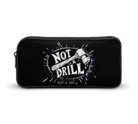 SMAZDFXX Questo astuccio portatile IsA Drill, piccolo astuccio per penne, astuccio per trucchi, organizer