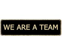 SMAZDFXX Siamo un team di insegne in latta retrò, in alluminio, per la casa, il soggiorno, il giardino, il muro, il cortile, il pub, il club, 4x16 pollici.