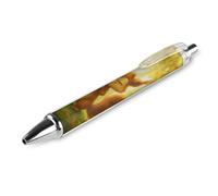 SMAZDFXX Simpatico scoiattolo che tiene una noce, autunno, penna a sfera retrattile con punta da 0,5 mm, inchiostro nero, scrittura, 1 pezzo