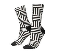 SMAZDFXX -Simple-Abstract-Lattice-26351170 Calzini unisex da uomo e da donna, tessuto ad asciugatura rapida per abbigliamento casual, palestra e ufficio