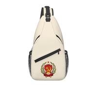 SMAZDFXX Stemma della Repubblica Socialista Federativa Sovietica Russa Borse a Tracolla per Donna Uomo Zaino da Palestra Borsa a Tracolla da Viaggio Sport all'Aria Aperta Casual Borse a Tracolla