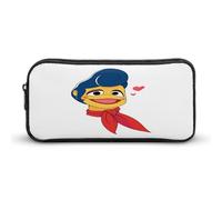 SMAZDFXX Wally-Darling Hello Merch Astuccio portapenne Kawaii per cancelleria e penne per adulti, piccola borsa per il trucco, 8,7x4,7x2 pollici