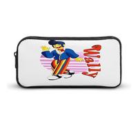 SMAZDFXX Wally-Darling Hello Merch Astuccio portapenne Kawaii per cancelleria e penne per adulti, piccola borsa per il trucco, 8,7x4,7x2 pollici