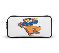 SMAZDFXX Wally-Darling Hello Merch Astuccio portapenne Kawaii per cancelleria e penne per adulti, piccola borsa per il trucco, 8,7x4,7x2 pollici