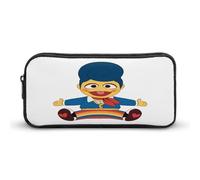 SMAZDFXX Wally-Darling Hello Merch Astuccio portapenne Kawaii per cancelleria e penne per adulti, piccola borsa per il trucco, 8,7x4,7x2 pollici