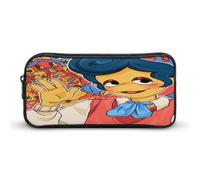 SMAZDFXX Wally-Darling Hello Merch Astuccio portapenne Kawaii per cancelleria e penne per adulti, piccola borsa per il trucco, 8,7x4,7x2 pollici
