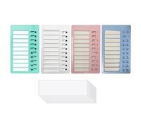 smbcgdm 2/4Pcs Nota Messaggio Checklist Bambini Tabella di lavoro Elenco delle cose da fare Consiglio Lista di controllo Tabelle di lavoro Tabelle di lavoro Casa Pianificazione di routine quotidiana
