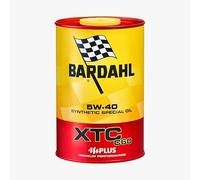 SMC 334040 Olio BARDAHL 5W40 XTC C60 Polar Plus FULLERENE TAGLIANDO Auto (6 Litri)