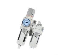 SMC Air for source Processor AC2010-02 Dual Oil-Water Separator (AC3010-03) | Corpo in lega di alluminio, pressione di 1,5 MPa, tenuta d'aria migliorata, fori filettati sottili, rimuove impurità e