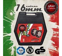 SMC Catene da Neve OMOLOGATE 16mm per Pneumatici GOMME 215/80 R 15 215 65 R 17
