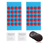 SMCEHEYA Set di 40 pattini universali per mouse veloci, 2 set di piedini autoadesivi in PTFE, per mouse lisci, accessori per il lavoro, giochi e sport elettronici