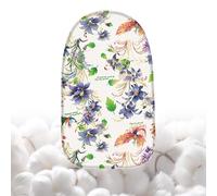 SMCMGECEUZ 60x37cm Copri ASSE da Stiro Piccolo Copriasse da Stiro Cotone, Rivestimento per ASSE da Stiro Copriasse da Stiro di Ricambio Multicolore(Purple 2)