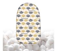 SMCMGECEUZ 60x37cm Copri ASSE da Stiro Piccolo Copriasse da Stiro Cotone, Rivestimento per ASSE da Stiro Copriasse da Stiro di Ricambio Multicolore(Yellow)