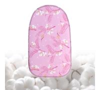 SMCMGECEUZ 60x37cm Copri ASSE da Stiro Piccolo Copriasse da Stiro Cotone, Rivestimento per ASSE da Stiro Copriasse da Stiro di Ricambio Multicolore(Pink)