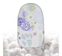 SMCMGECEUZ 60x37cm Copri ASSE da Stiro Piccolo Copriasse da Stiro Cotone, Rivestimento per ASSE da Stiro Copriasse da Stiro di Ricambio Multicolore(Purple 1)