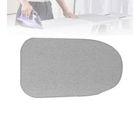 SMCMGECEUZ 60x37cm Copriasse da Stiro Cotone con Elastico Copriasse da Stiro Piccolo, Copri ASSE da Stiro Resistente al Calore Rivestimento per ASSE da Stiro(Gray4)