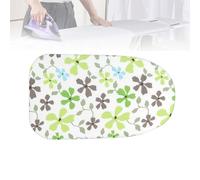 SMCMGECEUZ 60x37cm Copriasse da Stiro Cotone con Elastico Copriasse da Stiro Piccolo, Copri ASSE da Stiro Resistente al Calore Rivestimento per ASSE da Stiro(Green)