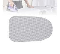 SMCMGECEUZ 60x37cm Copriasse da Stiro Cotone con Elastico Copriasse da Stiro Piccolo, Copri ASSE da Stiro Resistente al Calore Rivestimento per ASSE da Stiro(Gray3)