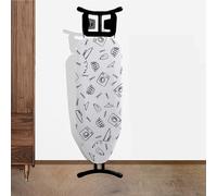 SMCMGECEUZ 90x33cm Copriasse da Stiro Cotone Copri ASSE da Stiro Elastico, Riflettente del Calore Copriasse da Stiro con Imbottitura Resistente al Calore(Multi-Colored)