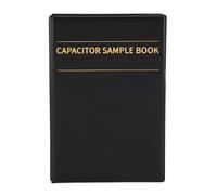 SMD Capacitor Sample Book, 84 Value Types 50pcs Each Total 4200pcs, COG X7R X5R Ceramic Capacitors with Labeled Pages for Engineers Students Electronics Repair