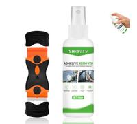 Smdrafy Rimuovi Colla, Rimuovi Colla Adesivi, Rimuovi Etichette Spray, Rimuove Rapidamente Residui di Adesivo, Rimuovi Colla e Residui, Etichetta Remover con Raschietto, 100ml