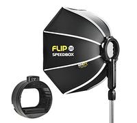 SMDV Speedbox-Flip 20 - Softbox pieghevole con adattatore Speedlite