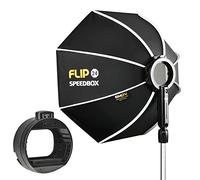 SMDV Speedbox-Flip 24 - Softbox pieghevole con adattatore Speedlite