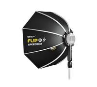 SMDV Speedbox Flip 28G si apre in un click 70cm per speedlite e flash compatti (