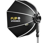SMDV Speedbox Flip24G Kit con S Adapter per Flash Da Slitta e Godox AD200