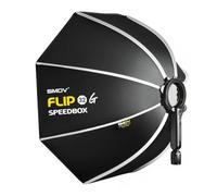 SMDV Speedbox-Flip32G - Softbox professionale 80 cm - Veloce da montare, luce uniforme, borsa per il trasporto inclusa - Fotografia professionale