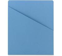 Smead Organized Up Slash - Cartellina portadocumenti, formato lettera, blu, 25 per confezione (75431)