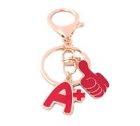 SMED Portachiavi Donnaconfezione Da 3 Portachiavi Con Ciondolo Per Pollice Ciondolo Per Borsa Con Accessori Chiave Per Pollice Rosso Stagione Di Laurea Per Studenti