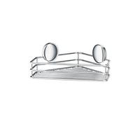 Smedbo angolare per Doccia Design Autoadesivo di in Acciaio Inox Cromato, Argento
