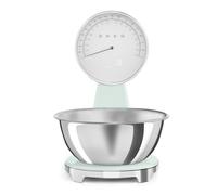 Smeg Bilancia da Cucina Digitale Analogica 50's Style Ciotola Acciaio Inox 1,8L