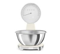 SMEG Bilancia Da Cucina Analogica e Digitale 50's Style 5Kg KSF01CRWW - Panna