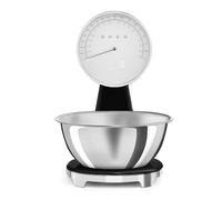 Smeg KSF01BLWW bilancia da cucina Nero, Cromo Superficie piana Bilancia da cucina elettronica Smeg