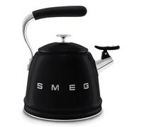 Smeg Bollitore con Fischio WKF01BL Nero/Acciaio inox