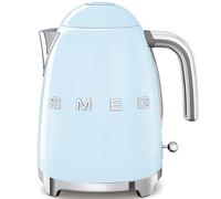 Smeg Bollitore elettrico KLF03PBEU finitura azzurro con logo Smeg 3D